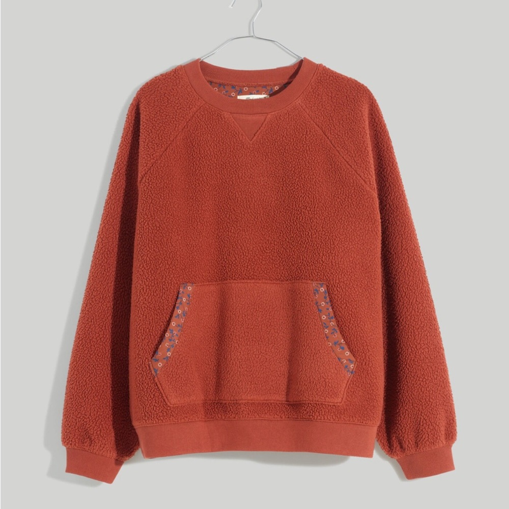 (Re)sourced Sherpa Sweatshirt: Quilted Edition